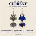 Meadow Rhapsody handmade fish earrings, collection meaning